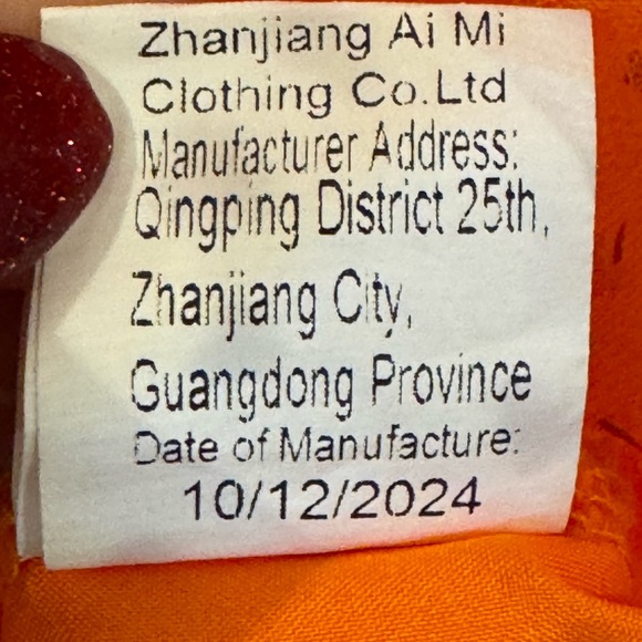 Orange Tulle Easter Dress with 3D Carrot Design sz 120 = girls 5/6. - Picture 7 of 8